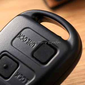 2 Buttons Keyless Entry Car Remote Key Fob Shell Case Replacement Car Key Rubber
