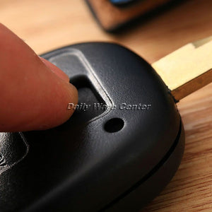 2 Buttons Keyless Entry Car Remote Key Fob Shell Case Replacement Car Key Rubber