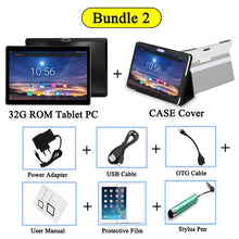Load image into Gallery viewer, Google Play Android 7.0 OS 10&quot; tablet Octa Core 4GB RAM 64GB Kids Tablets
