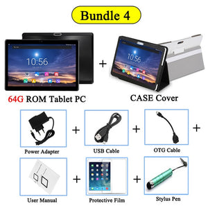 Google Play Android 7.0 OS 10" tablet Octa Core 4GB RAM 64GB Kids Tablets