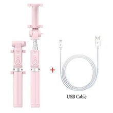 Load image into Gallery viewer, 3 in 1 Selfie Stick Phone Tripod Extendable 26&quot; Monopod with Bluetooth Remote