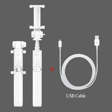 Load image into Gallery viewer, 3 in 1 Selfie Stick Phone Tripod Extendable 26&quot; Monopod with Bluetooth Remote