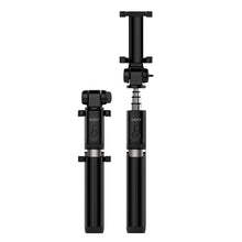 Load image into Gallery viewer, 3 in 1 Selfie Stick Phone Tripod Extendable 26&quot; Monopod with Bluetooth Remote