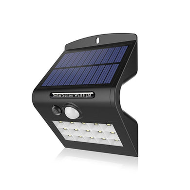 AL-SL18 1W Solar 15 LED PIR Motion Sensor Security Wall Light for Outdoor