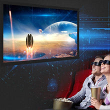 Load image into Gallery viewer, ALLOYSEED Portable Fold 120&quot; Fabric Wall Hanging Projection Screen HD 3D LED