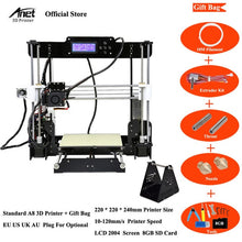 Load image into Gallery viewer, Anet A8 Auto 3D Printer 0.4mm Nozzle Reprap i3 Aluminium Alloy Hotbed Printer DIY