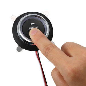 Auto Car Alarm Engine Starline Push Button Start Stop RFID Lock Ignition Switch Keyless