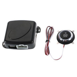 Auto Car Alarm Engine Starline Push Button Start Stop RFID Lock Ignition Switch Keyless