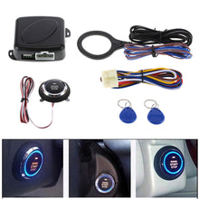 Load image into Gallery viewer, Auto Car Alarm Engine Starline Push Button Start Stop RFID Lock Ignition Switch Keyless