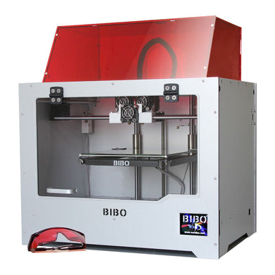 BIBO 3D Printer Cut Printing Time In Half Metal Frame Dual Extruder Laser Engraver Touch Screen Wifi Filament Detection Not DIY
