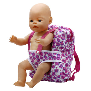 Baby Doll Outgoing Packets Outdoor Carrying Doll Backpack for Carrying Doll