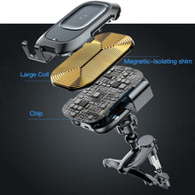 Load image into Gallery viewer, Baseus Qi Car Wireless Charger For iPhone Xs Max XR X Samsung Intelligent Infrared