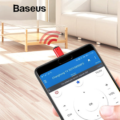 Baseus RO2 Type-C Jack Universal IR Remote Control for Samsung Xiaomi Smart Infrared