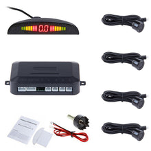Load image into Gallery viewer, Car Auto Parktronic LED Parking Sensor With 4 Sensors Reverse Backup Car Parking Radar Monitor Detector System Backlight Display