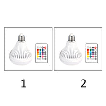 Load image into Gallery viewer, E27 Wireless BT RGB Bulb LED Lamp Smart Led Light Music Player Audio with Remote Control Without white light