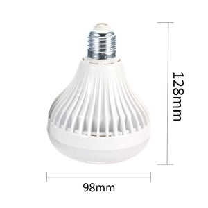 E27 Wireless BT RGB Bulb LED Lamp Smart Led Light Music Player Audio with Remote Control Without white light