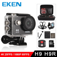 Load image into Gallery viewer, EKEN H9R / H9 Action Camera Ultra HD 4K / 25fps WiFi 2.0&quot; 170D Underwater Waterproof Helmet Video Recording Cameras Sport Cam