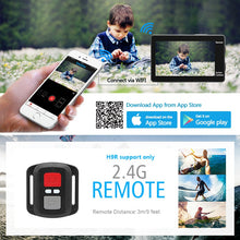 Load image into Gallery viewer, EKEN H9R / H9 Action Camera Ultra HD 4K / 25fps WiFi 2.0&quot; 170D Underwater Waterproof Helmet Video Recording Cameras Sport Cam