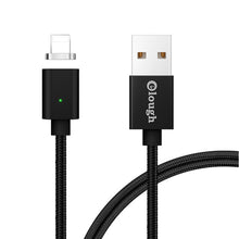 Load image into Gallery viewer, Elough E04 Magnetic Charger Cable For iPhone 5 5s 6 6s 7 Plus Phones Fast Charge Max 2.4A Nylon Magnet Charger Data Cables Wire