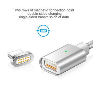 Elough E04 Magnetic Charger Cable For iPhone 5 5s 6 6s 7 Plus Phones Fast Charge Max 2.4A Nylon Magnet Charger Data Cables Wire