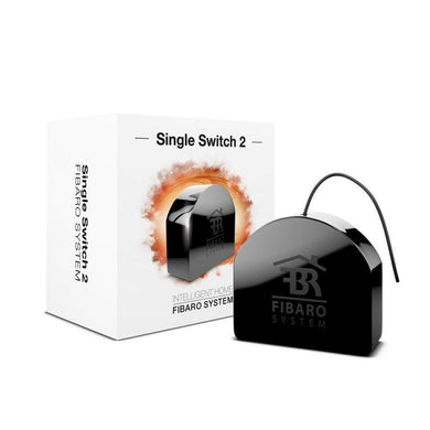 FIBARO Z-Wave Plus FGS-213 ZW5 Single Switch 2 Relay Switch 868.42 MHz(EU) Max power 6.5A Smart notifications home automation