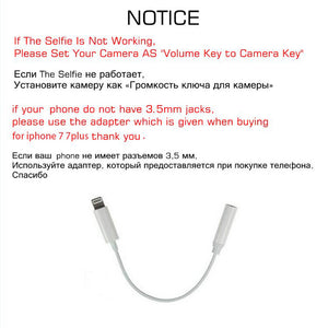 Wired Selfie Stick For iPhone