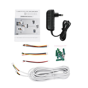7" Infrared Security Doorbell Camera With Night Vision And Video Intercom