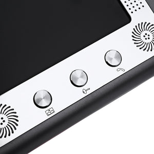 7" Infrared Security Doorbell Camera With Night Vision And Video Intercom