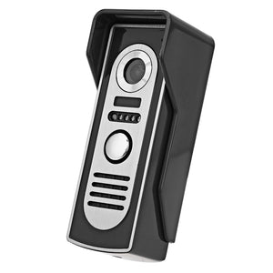 7" Infrared Security Doorbell Camera With Night Vision And Video Intercom