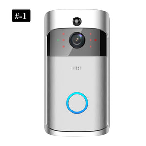 Home Security Wireless WiFi Smartphone Remote Video Camera Doorbell Rainproof  Two way talking HD Visual doorbell