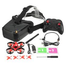 Load image into Gallery viewer, In Stock! Eachine E013 Micro FPV Racing Quadcopter With 5.8G 1000TVL 40CH Camera VR006 VR-006 3 Inch Goggles Glasses Headset