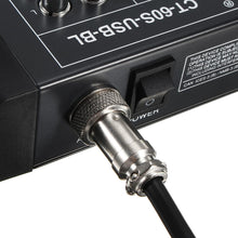 Load image into Gallery viewer, LEORY 6 Channel Karaoke Audio Mixer With USB 48V Phantom Power Bluetooth Professional Microphone Sound Mixing Amplifier Console