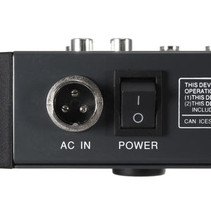 LEORY 6 Channel Karaoke Audio Mixer With USB 48V Phantom Power Bluetooth Professional Microphone Sound Mixing Amplifier Console