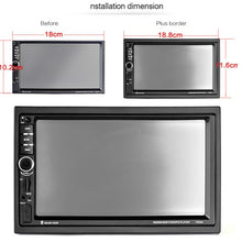 Load image into Gallery viewer, LaBo 7&#39;&#39; 2 Din Car Radio Multimedia Player GPS Navigation Camera Bluetooth MP4 MP5 Stereo Audio Auto steering-wheel Free Map