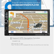 Load image into Gallery viewer, LaBo 7&#39;&#39; 2 Din Car Radio Multimedia Player GPS Navigation Camera Bluetooth MP4 MP5 Stereo Audio Auto steering-wheel Free Map