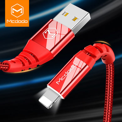 MCDODO USB Cable for iPhone X 8 7 6 5 6s Fast Charging USB Data Cables for iPhone 5s 5C SE Usb For iPhone Charger Cord Adapter