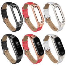 Load image into Gallery viewer, Mi Band 3 Wrist Strap Metal For Xiaomi Mi Band 3 Bracelet Screwless Stainless Steel Miband 3 Wristband Miband 3 Strap correa