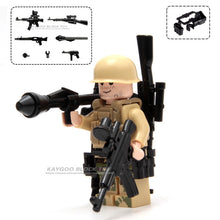 Load image into Gallery viewer, Military Swat Police Gun Weapons Pack Army soldiers building blocks Brick Set Model MOC Arms City Police Military Series