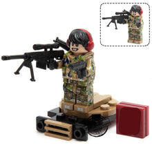 Load image into Gallery viewer, Military Swat Police Gun Weapons Pack Army soldiers building blocks Brick Set Model MOC Arms City Police Military Series