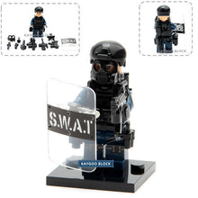 Load image into Gallery viewer, Military Swat Police Gun Weapons Pack Army soldiers building blocks Brick Set Model MOC Arms City Police Military Series