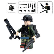 Load image into Gallery viewer, Military Swat Police Gun Weapons Pack Army soldiers building blocks Brick Set Model MOC Arms City Police Military Series