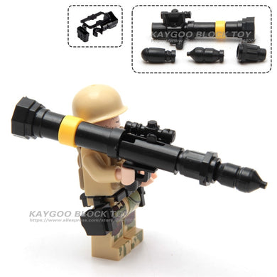 Military Swat Police Gun Weapons Pack Army soldiers building blocks Brick Set Model MOC Arms City Police Military Series