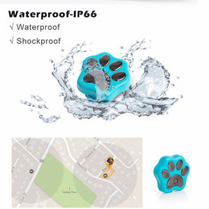 New Arrive RF-V30 Smart GPS Led Flashing Electronic Pet Anti-lost Tracker Micro Waterproof Wifi Safety Alarm Dog Finder Locator