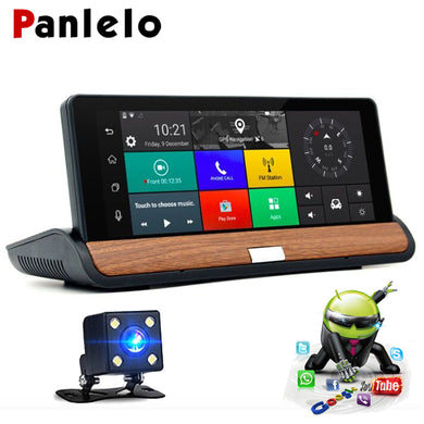 Panlelo 3G4G 6.86 inch Car GPS Navigation Bluetooth GPS Android 5.0 Navigators Automobile with DVR FHD 1080P Vehicle GPS SAT Nav