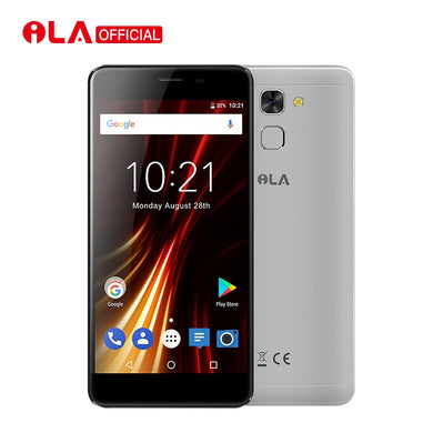 Real 5000mAh Superbattery Smartphones iLA S1 2GB 16GB Quad Core 5.5 Inch FHD Cellphone MTK6737 Fingerprint Android Mobile Phone