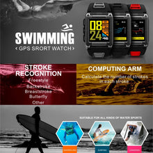 Load image into Gallery viewer, SENBONO S929 GPS Clock Compass WristWatch Bluetooth Smart Watch Waterproof Swimming Heart Rate men&#39;s sport Watch track