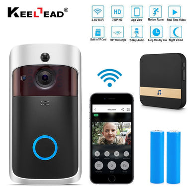 Smart IP Video Intercom WI-FI Video Door Phone Door Bell WIFI Doorbell Camera For Apartments IR Alarm Wireless Security Camera