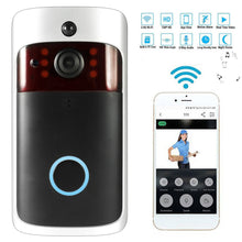 Load image into Gallery viewer, Smart Wireless WiFi Security DoorBell Visual Recording Consumption Remote Home Monitoring Night Vision Smart Video Door Phone