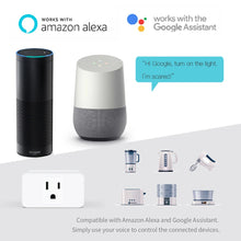 Load image into Gallery viewer, Topvico WIFI Switch Smart Plug Socket Power Timer US 100 -250V work Google Home Amazon Alexa Echo Smart House Home Automation
