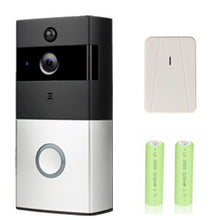 Load image into Gallery viewer, WIFI Video doorbell camera intercom system wireless home ip door bell phone chime w/ PIR 2 way audio iOS Android battery powered